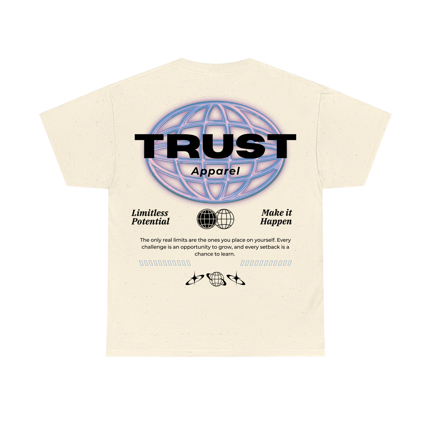 “Globe” | Beige Shirt