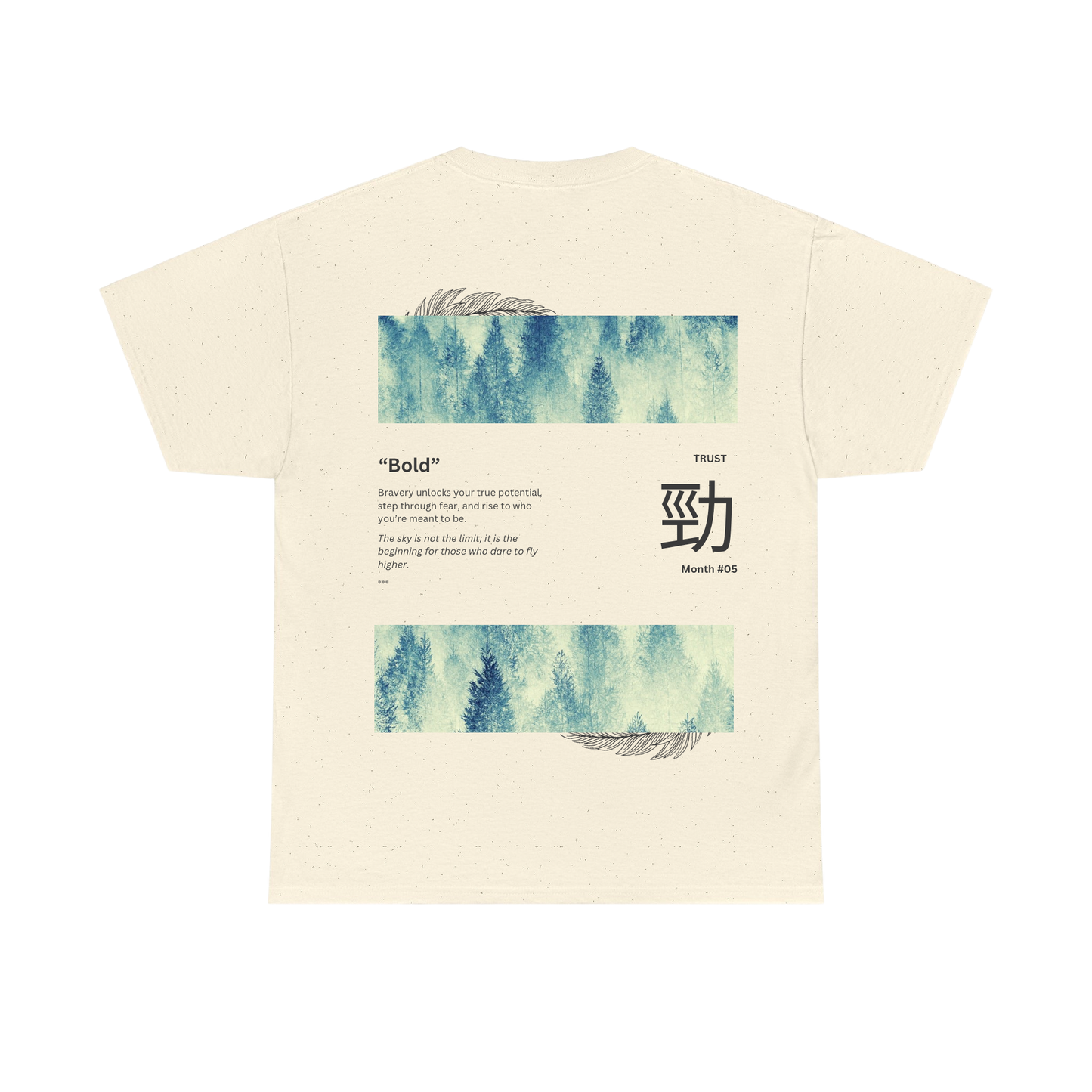 “Bold" | Beige Shirt