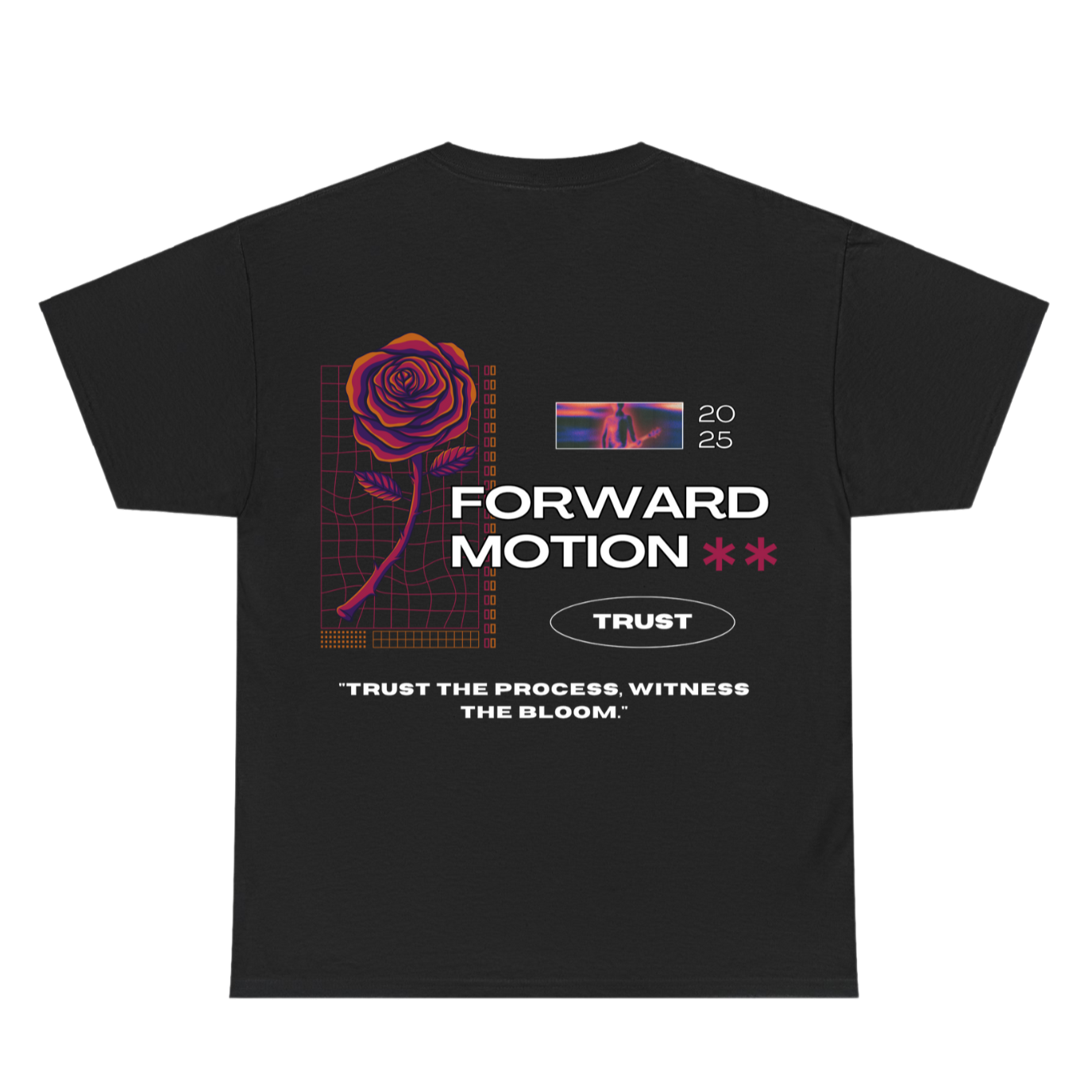 “Forward Motion” | Black Shirt