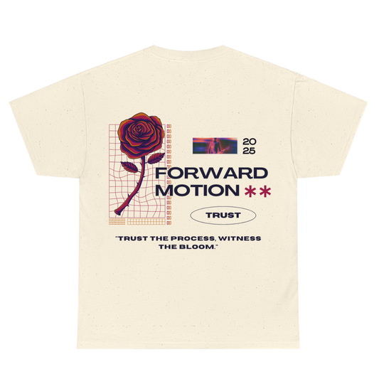“Forward Motion" | Beige Shirt